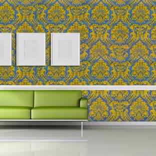 MINNAL WONDER WALLPAPERS Vinyl Abstract Multicolor Wallpaper