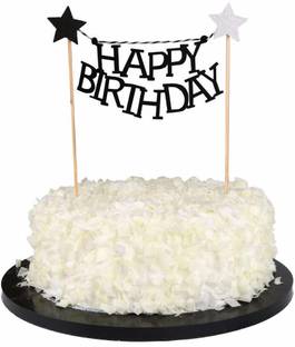 Bash N Splash HAPPY BIRTHDAY FOAM BANNER CAKE TOPPER Cake Topper