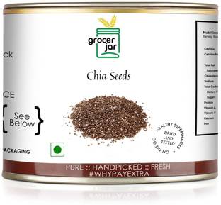 GROCERJAR Pure Handpicked Fresh Chia seeds Chia Seeds