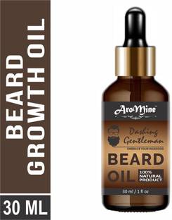 AroMine 100% Natural Smart Look Beard Growth Oil For Gentlemen Dashing Style-30 Hair Oil