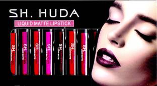 Sh.Huda Liquid Matte lipsticks set of 12pcs