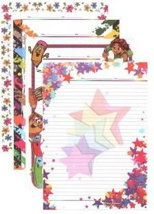 BVM GROUP super One Side Ruled Lines A4 100 gsm Drawing Paper