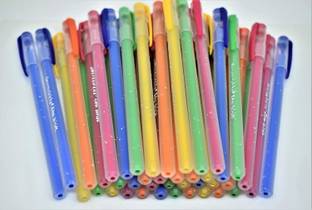 Swarnalekha Spark Use & Throw Ballpoint Pen Direct Fill Blue ink Throw Away Xtra Write DF Ball Pens Set (Pack of 50) Ball Pen