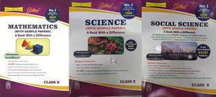Golden Class 10 CBSE Guide Mathematics + Science + Social (NCERT)