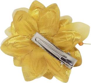 PANKSHRI ENTERPRISE Artificial Flower Hair Clips For Hair Styling Clips For Daily/Party Hair Pin