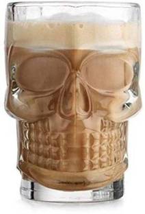 jay gatrad seller JG SKULL BEER MUG Glass Beer (600 ml) Glass Beer Mug