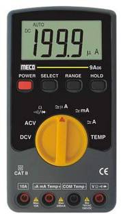 Meco 9A06 3½ Digit / 2000 Count Auto ranging Digital Multi meter Digital Multimeter