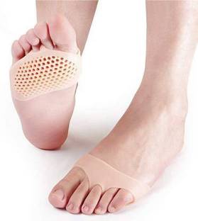 MG SALESS Soft Silicone Gel Half toe sleeve pads of Foot Pain Relief for Cracked Skins Foot Support