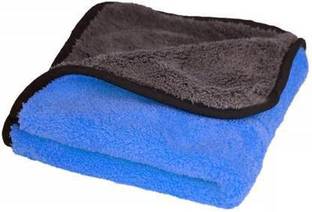 Ruchi World 1TOWEL[TWO-SIDED BRIGHT COLORS] NEW Dual Sided Extra Thick Plush Microfiber Towel Cloth||HIGH DENSITY||SUPER ABSORBENT||LINT-FREE AND NON-SCRATCH||machine washable and repeated uses[1TOWEL[TWO-SIDED BRIGHT COLORS] Vehicle Interior Cleaner
