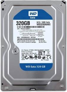WD Sata Genuine Product Quality 320 GB Desktop Silver SATA Internal Hard Disk Drive (HDD) (7200 RPM)