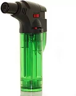 Ala Flame Kitchen Blow Torch,Chef Cooking Butane Torch Lighter Mini Craft Blowtorch Refillable Adjustable Flame Safety Lock for /Baking/BBQ/DIY Soldering Pocket Lighter