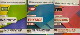 TOP NIOS Class 12 Mathematics (311) + Physics (312) + Chemistry (313) Guide