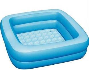 FurShine Baby Swimming Pool Bath Tub, 3 Fit Inflatable (Blue, 3FT, Foldable)