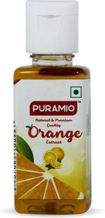 PURAMIO Natural & Premium Orange Extract, 50ml Orange Liquid Food Essence
