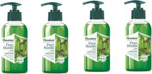 HIMALAYA PURE HANDS TULSI HAND WASH 250 ML (4*250 =1000 ML ) PACK OF 4 Hand Wash Pump Dispenser Hand Wash Pump Dispenser