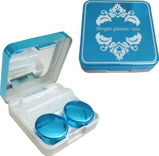 soft eye Contact Lens 30ML Cleaning Solution With Beautiful & Elegant Design case Pack Solution With Portable Case