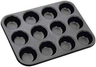 prisma collection Aluminium Cupcake/Muffin Mould 12