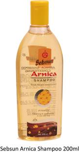 SEBSUN ARNICA SHAMPOO WITH MILD CONDITIONER 200ml BOTTLE