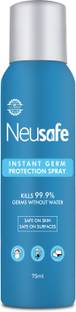 Neusafe Instant germ kill spray - Safe on all Surface Sanitizer Spray Bottle