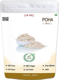 AGRI CLUB Essential Poha (1 Kg) Poha (Medium Grain, Raw)