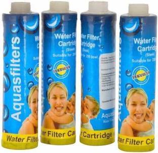 OPZET INDIA by OPZET INDIA AuaFilter Sediment Candle 9" for 250mm Solid Filter Cartridge (Pack of 4) String Filter Cartridge