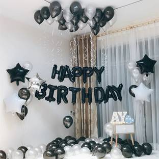 Bash N Splash Solid Star Balloon (Pack of 67) Letter Balloon