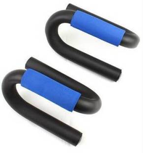 Czech Sports S shaped Dip stand perfect for home gym exercises. Push-up Bar (Blue) Push-up Bar