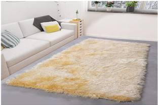 RM Handloom 3 ft  X 5 ft Polyester Carpet