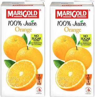 Marigold 100% Orange Juice, No Sugar Added