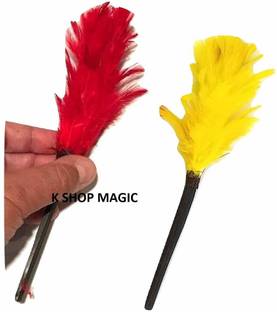 FUN MAGIC Mr. Magician Color Change Feather Plume Magic Trick Fun Flower Magic Magic Tricks Gag Toy