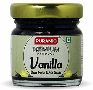 PURAMIO Vanilla Bean Paste with Seeds , 25g Topping