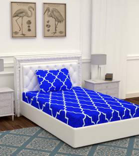 BEVI 204 TC Microfiber Single Printed Flat Bedsheet
