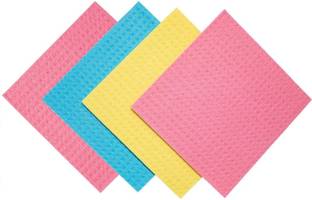 poksi Superior quality kitchen Cleaning Cloth, Wipe Wet and Dry Sponge Cleaning Cloth