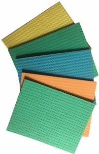 poksi Cellulose Sponge Mop Pack of 5 Wet and Dry Sponge Cleaning Cloth