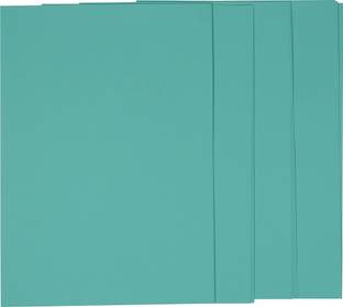 snow crafts SINGLE UNRULED A4 130 gsm Coloured Paper