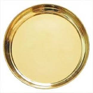 Raffal Brass Plate 30 cm Dinner Plate