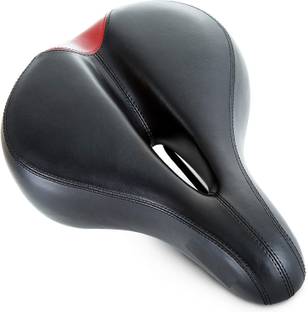 Fitness Guru Leather Bike Seat For Men & Women- Padded Bicycle Saddle With Soft Cushion Saddle