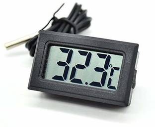 Svojas Lab Digital Mini Temperature with Probe Sensor Kitchen Thermometer Instant Read Aquarium Thermometer
