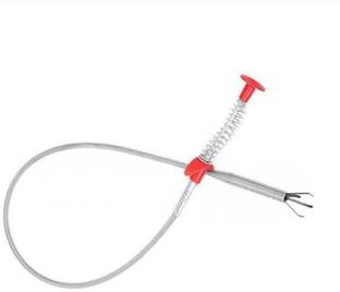 P s retail Bendable Sink/Basin Cleaning Hook Sewer Dredging Tool (Length 60cm) Multi-purpose Plunger
