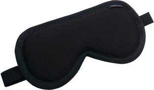 shoppax Combo Soft Cotton Black Sleeping Mask Eye Shade