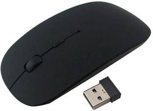 Wanzhow World Wireless Ultra Slim Black Mouse for Laptop, Desktop and Smart TV 2.4Ghz Wireless USB Mouse Gaming Mouse For Laptop Desktop PC 3 keys Mouse Mice Wireless Mouse Computer Bluetooth Mouse Silent PC Mouse Rechargeable Ergonomic Mouse Arc Optical Mouse Mice Receiver PC Laptop Sleek Design USB Interface Ergonomic design Intelligent Power Saving Design LIGHTWEIGHT AND SLIM SILENT MOUSE Wireless Ambidextrous Optical  Gaming Mouse