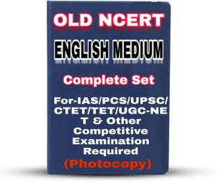Old Ncert Combo Set English Medium 35 Books (Photocopy Material)