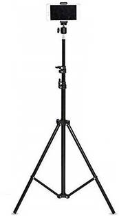 subton 7 Feet Big Height Tripod Stand for Light, Mobile Phone, Camera for Beauty Parlor Saloon Studio Bridal Make Over Online Video Calling Conference & Tutorials Tripod