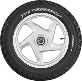 TVS Eurogrip Pancer II 90/100 - 10 53J Rear Two Wheeler Tyre