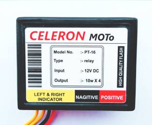 CELERON Front, Side, Rear Flasher Indicator Light for Bullet, Yamaha, KTM, Universal For Bike, Royal Enfield, Suzuki, Kawasaki, Honda Universal For Bike