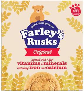 HEINZ Farleys Rusks 300g - Original (Pack of 2) Baby Snacks 600 g