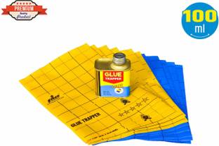 Green Revolution Glue Trapper, Yellow sticky trap, Sticky trap for control Thrips, White fly, Aphida, Jassids, And other flying insect.