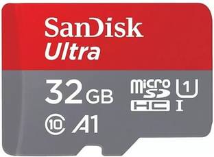 SanDisk DSQUAR-032G-GN6MN Ultra 32 GB MicroSD Card Class 10 98 MB/s  Memory Card Compatible with Mobile, Camera, Tablet
