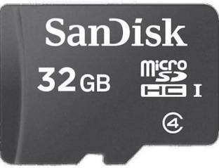 SanDisk SD CARD 32 GB MicroSDHC Class 4 4 MB/s  Memory Card