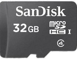 SanDisk SDQM-32GB SD CARD 32 GB MicroSDHC Class 4 4 MB/s  Memory Card Compatible with Mobile, Camera, Tablet, Gaming Console